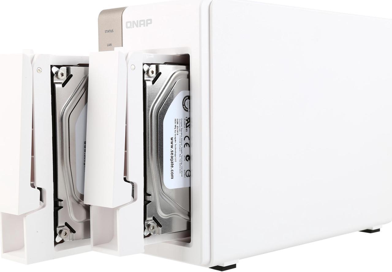 Alt view image 6 of 7 - QNAP TS-251-4G-23R-US 6TB (2 x 3TB) Network Storage