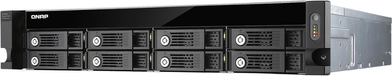 Main image of QNAP UX-800U-RP-US Economical RAID Expansion Enclosure for Turbo NAS