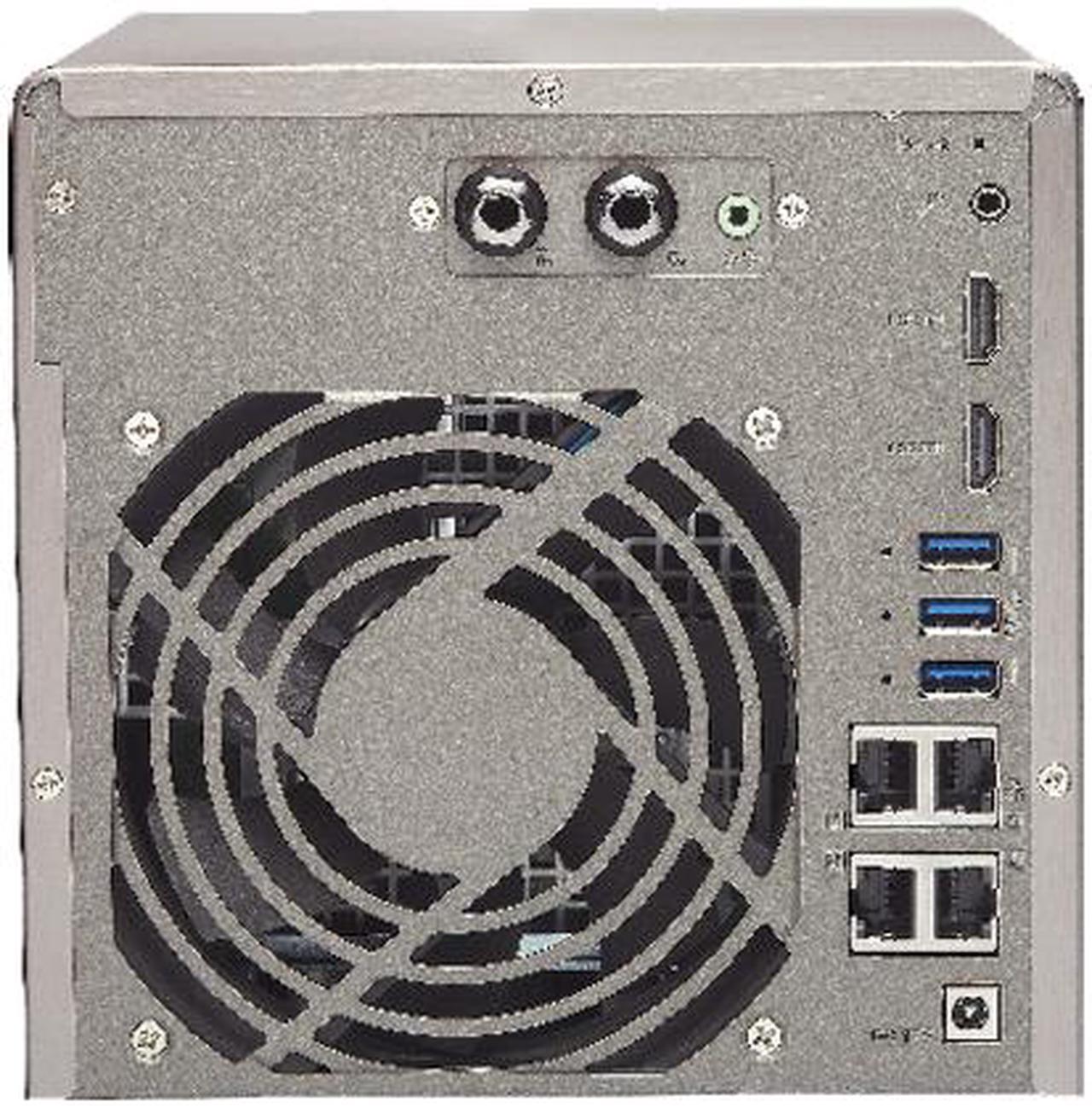 Alt view image 7 of 8 - QNAP TS-453A-8G-US (8GB RAM version) 4-Bay Professional-grade NAS. Intel Braswell Quad-core 1.6 GHz CPU with Media Transcoding Support 4K Playback