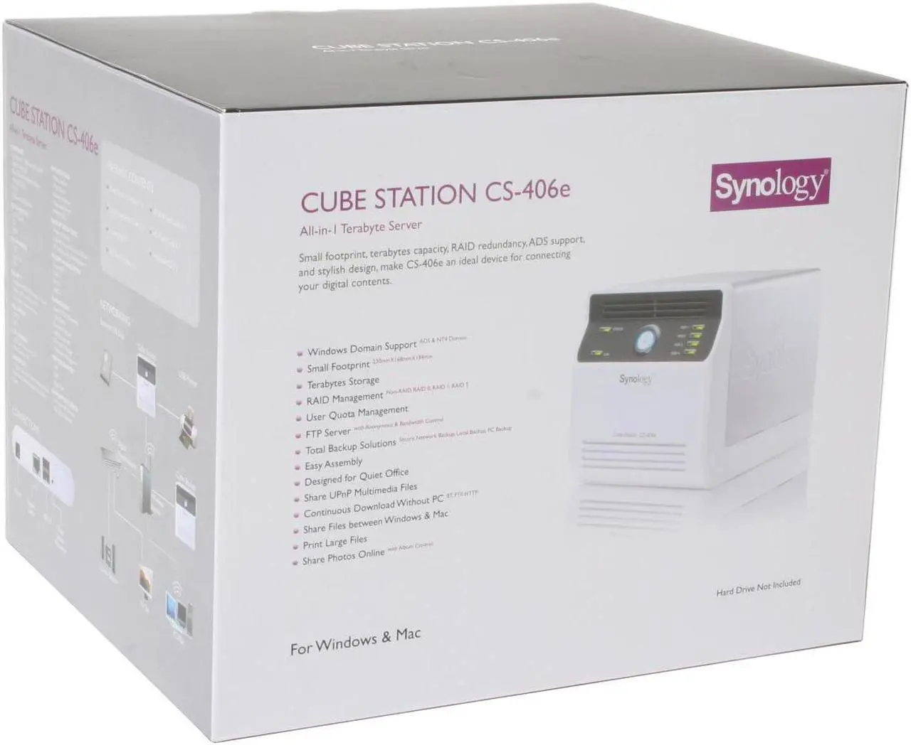 Alt view image 5 of 5 - Synology CS-406e Network Storage