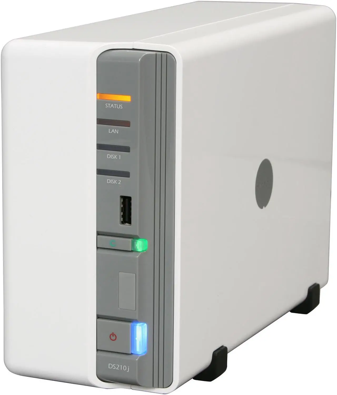 Main image of Synology Disk Station DS210j Diskless System Budget-friendly 2-bay NAS Server for Personal and Home Use