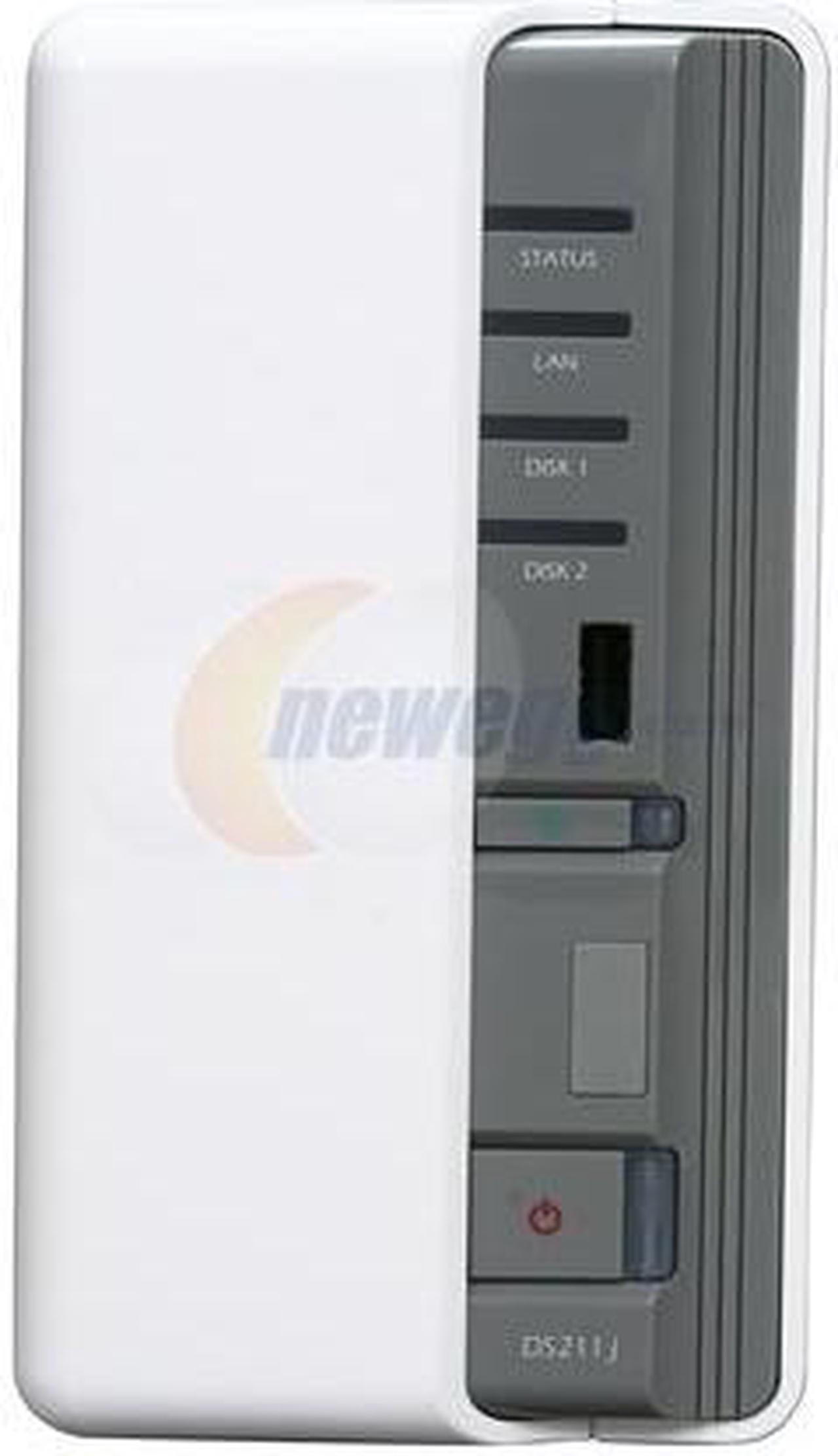 Alt view image 2 of 5 - Synology DS211J Diskless System DiskStation 2-bay NAS Server for Small Office and Home Use