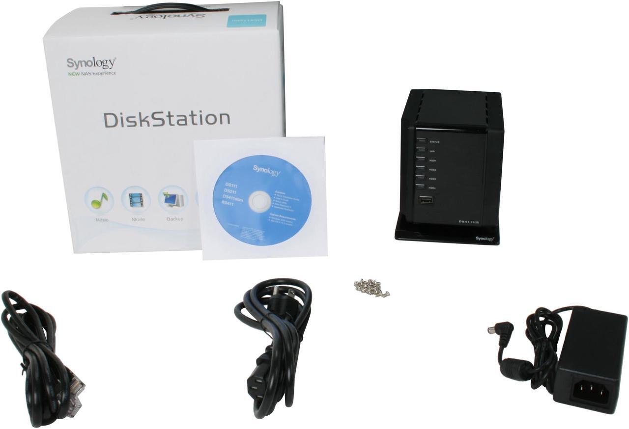 Alt view image 7 of 7 - Synology DS411slim Diskless System DiskStation Network Storage