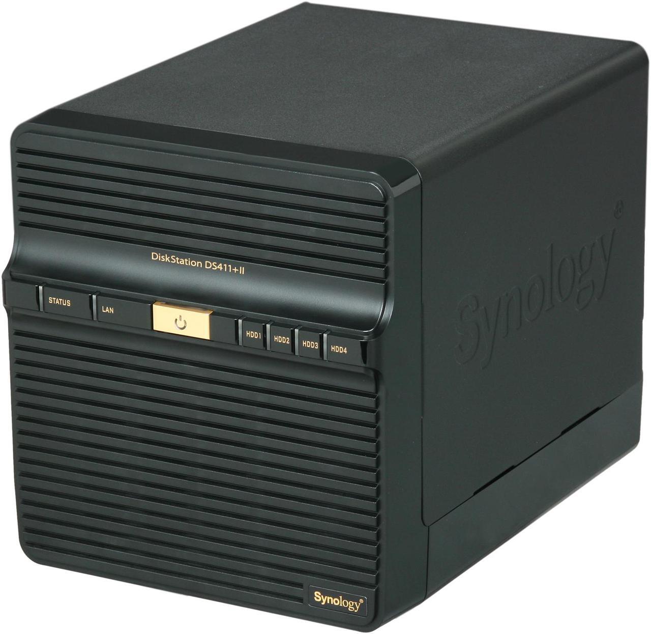 Main image of Synology DS411+II High Performance NAS Server with Data Protection