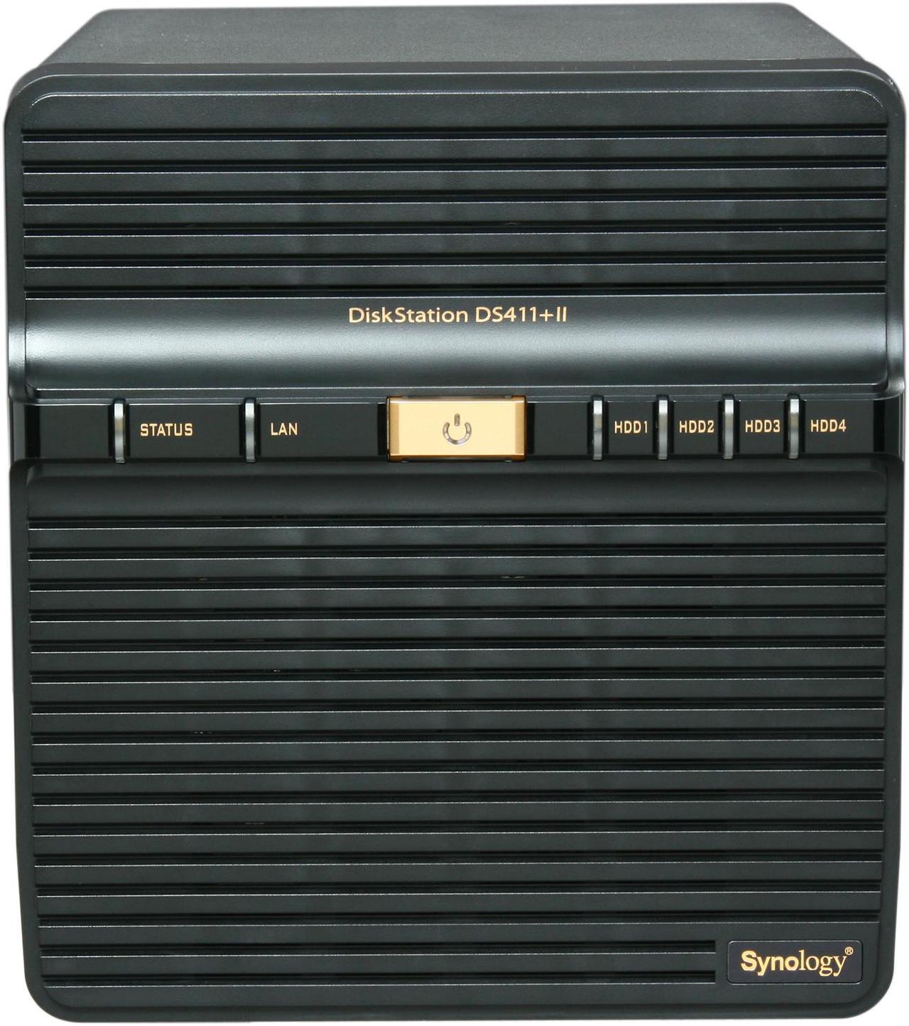Alt view image 2 of 6 - Synology DS411+II High Performance NAS Server with Data Protection
