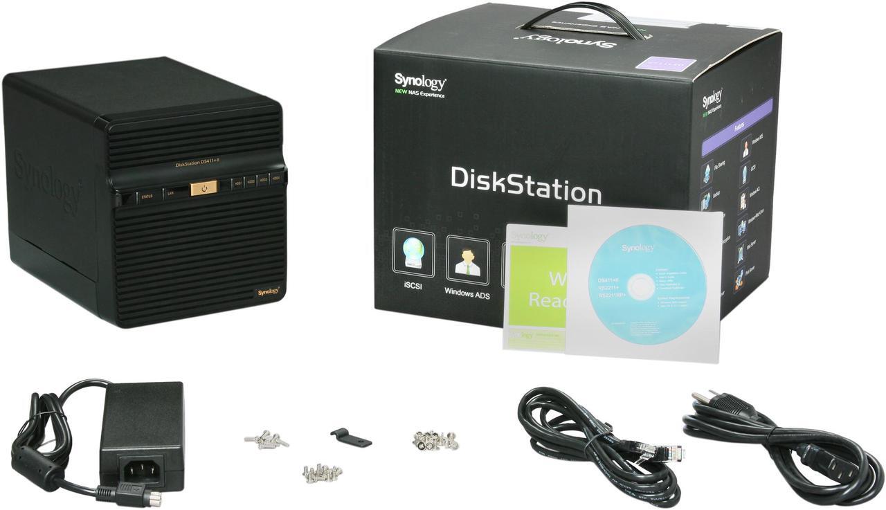 Alt view image 6 of 6 - Synology DS411+II High Performance NAS Server with Data Protection