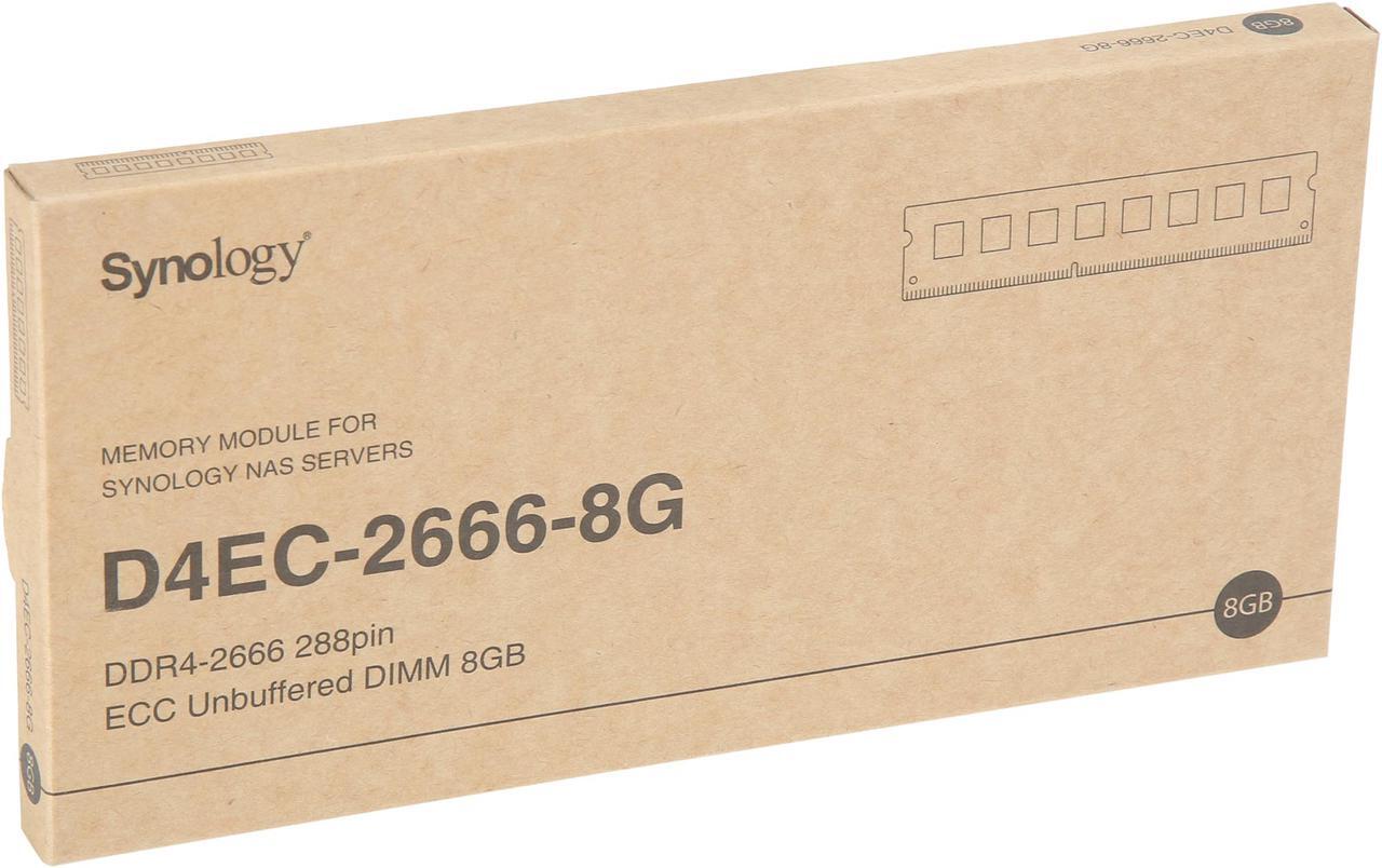 Alt view image 3 of 3 - Synology D4EC-2666-8G RAM DDR4-2666 ECC UDIMM 8GB