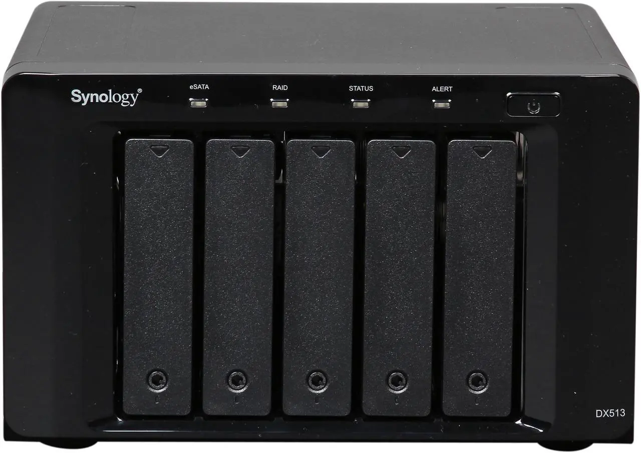 Alt view image 2 of 6 - Synology 5bay Expansion Unit DX513 (Diskless)