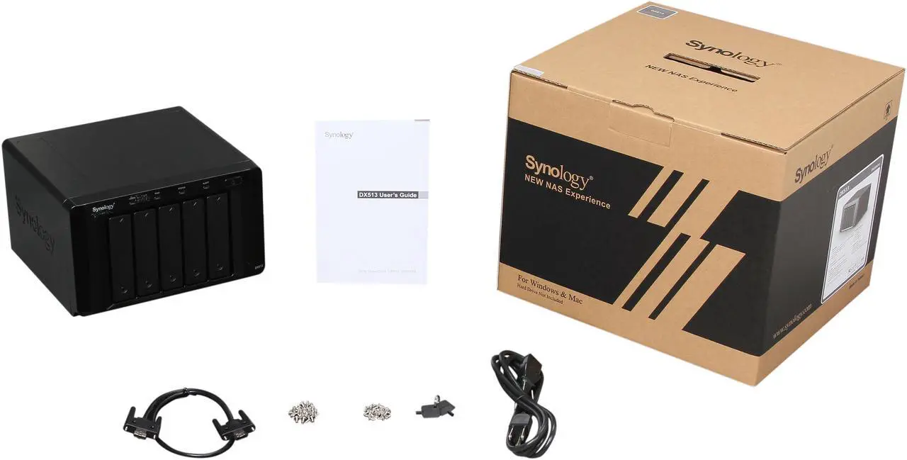 Alt view image 6 of 6 - Synology 5bay Expansion Unit DX513 (Diskless)