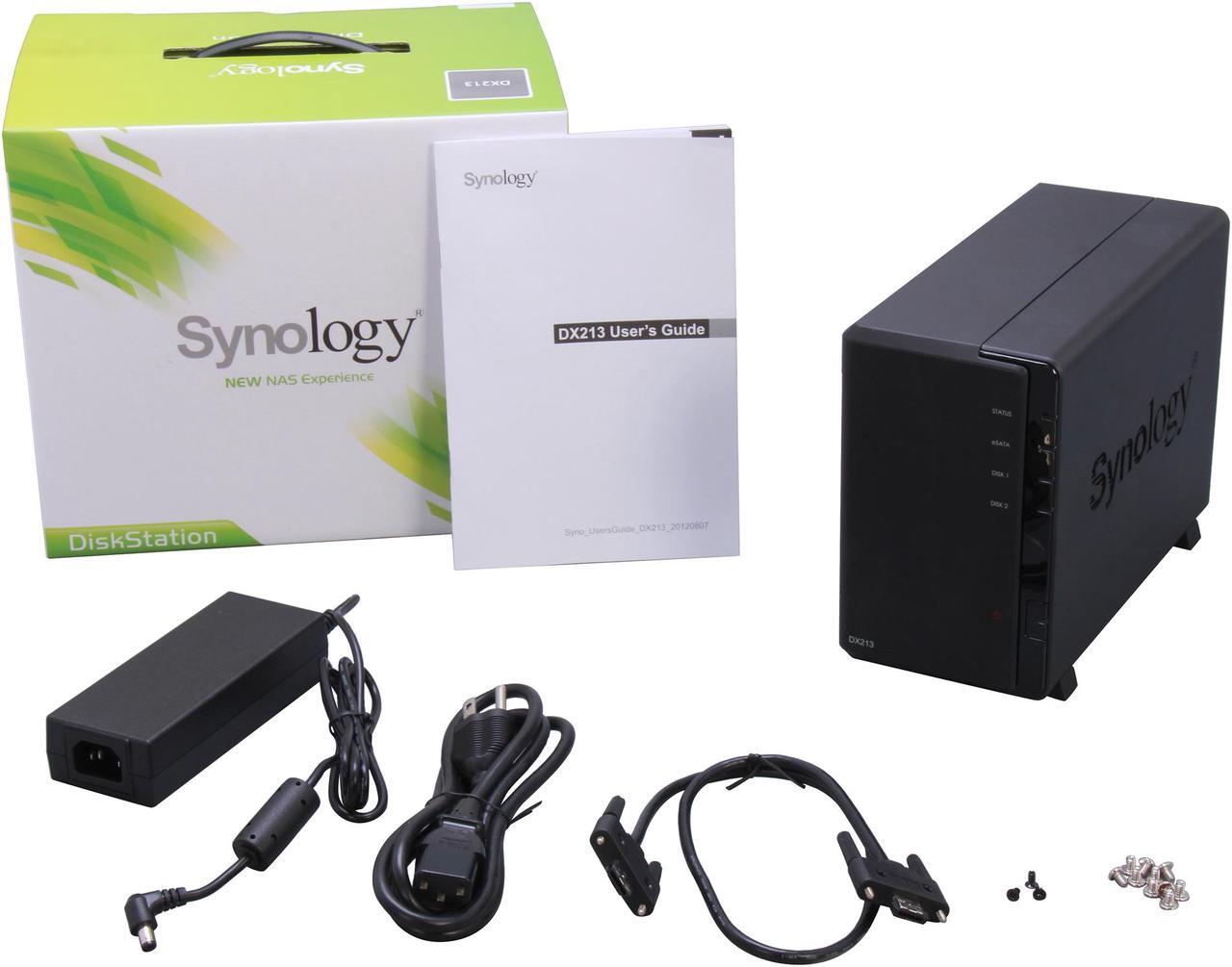 Alt view image 5 of 5 - Synology DX213 Diskless System Expansion Unit for Increasing Capacity of the Synology DiskStation