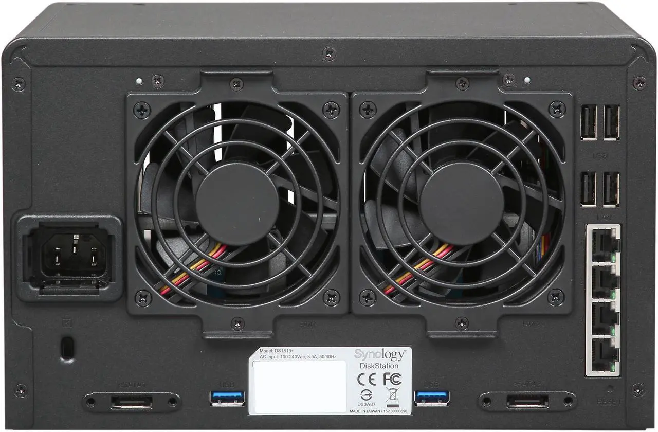 Alt view image 3 of 6 - Synology DS1513+ Network Storage