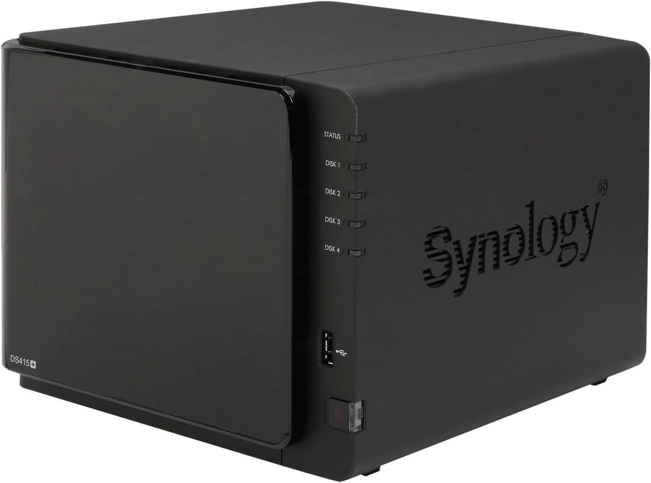 Main image of Synology DS415+ Diskless System DiskStation 4-Bay NAS