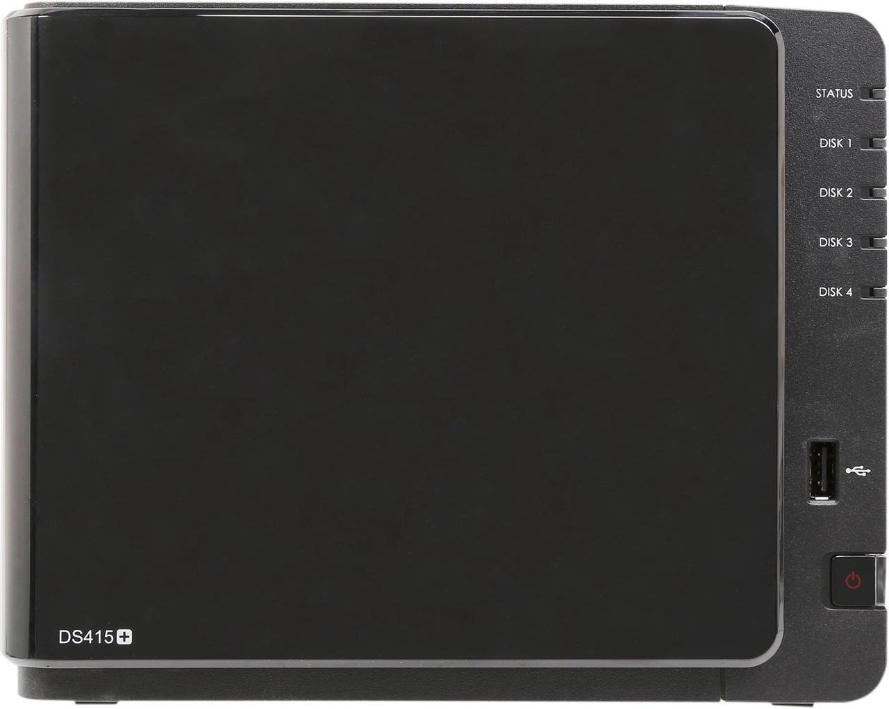 Alt view image 3 of 8 - Synology DS415+ Diskless System DiskStation 4-Bay NAS