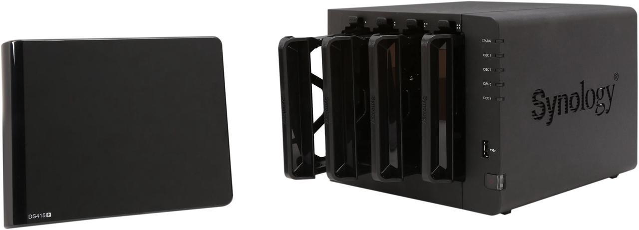 Alt view image 7 of 8 - Synology DS415+ Diskless System DiskStation 4-Bay NAS