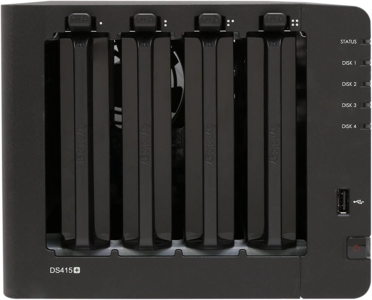 Alt view image 8 of 8 - Synology DS415+ Diskless System DiskStation 4-Bay NAS