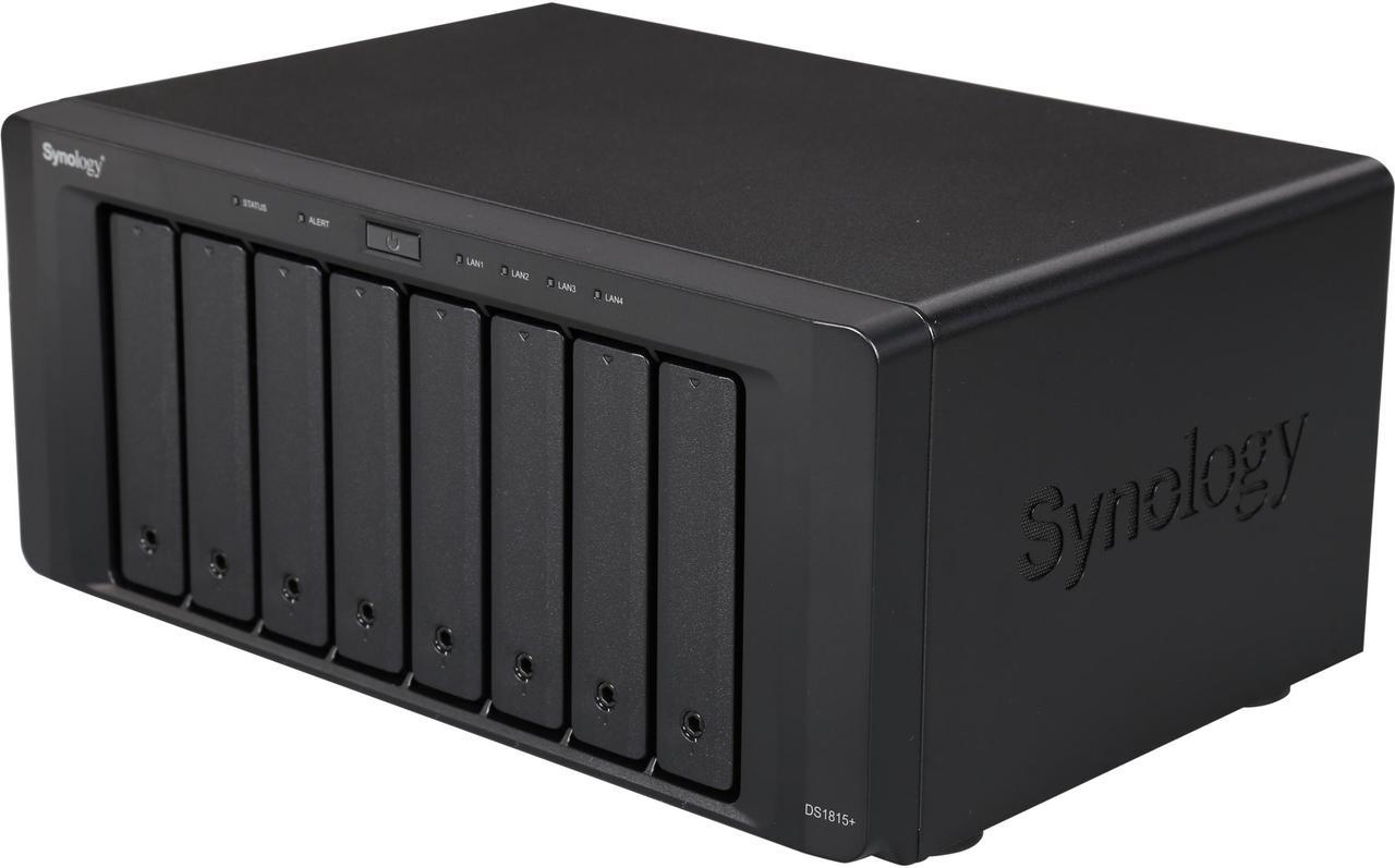 Synology DS1815+ Diskless Network Attached Storage Server (NAS)