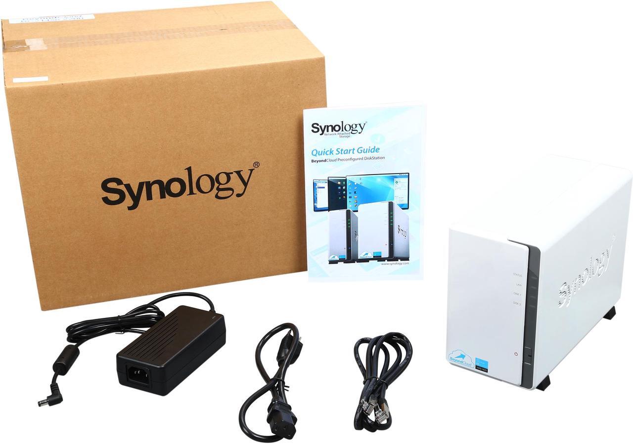 Alt view image 7 of 6 - Synology BeyondCloud Mirror 2-Bay (2x 2TB NAS Drives) Network Attached Storage (NAS) BC214se 2200