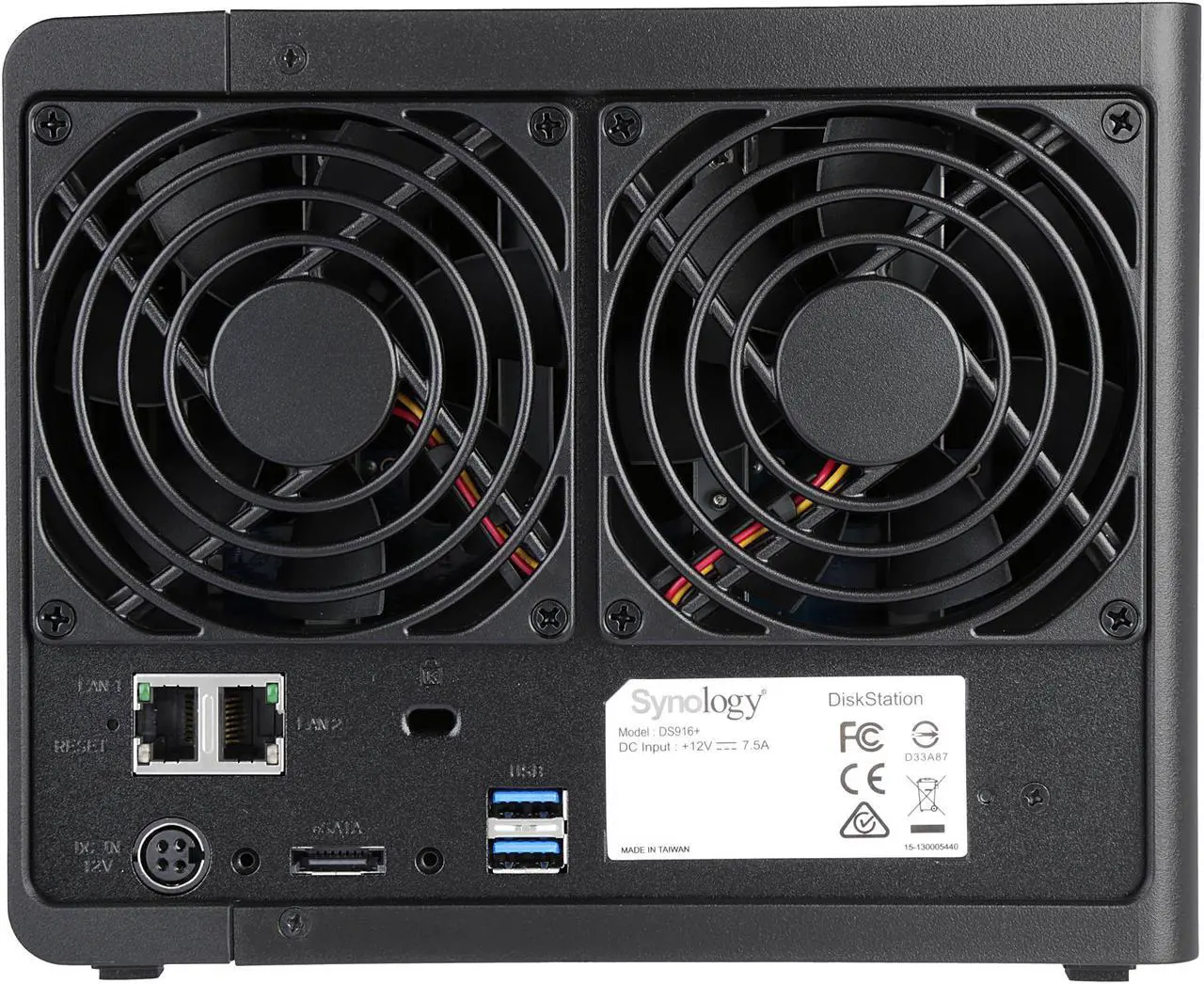 Alt view image 5 of 7 - Synology DS916+ (8GB) Diskless System Network Storage