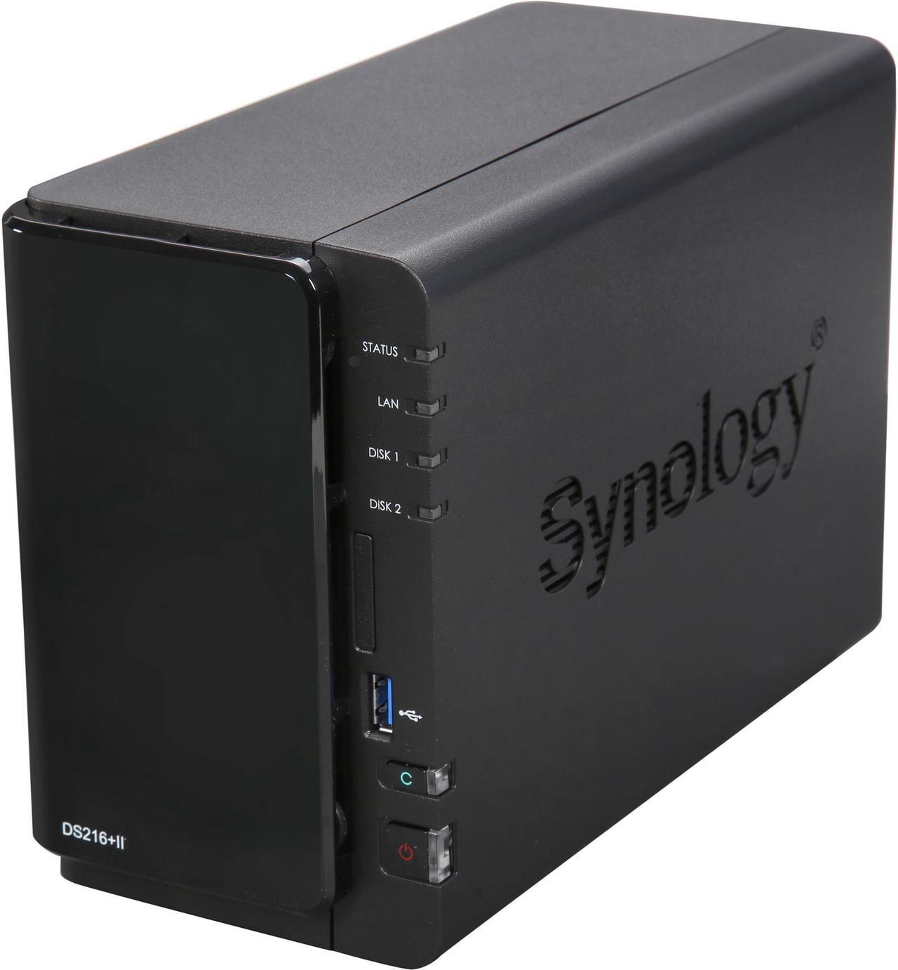 Main image of Synology DS216+II Diskless System Network - Storage