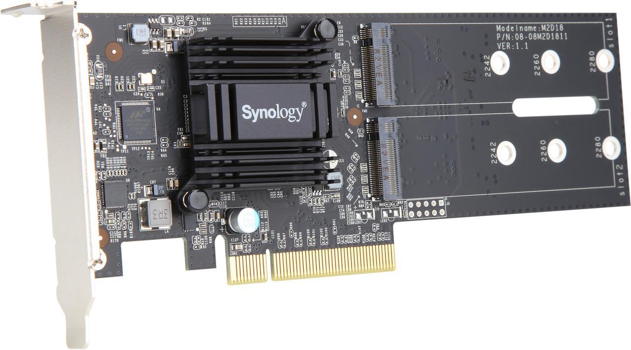 Synology M.2 Adapter Card (M2D18)