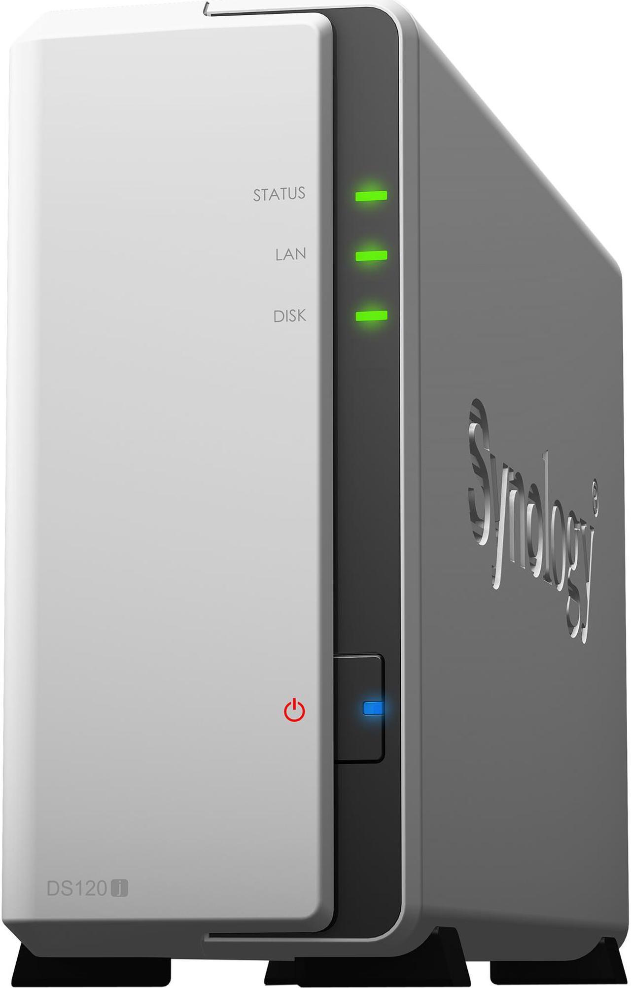 Synology 1 Bay Desktop NAS DiskStation DS120j (Diskless)