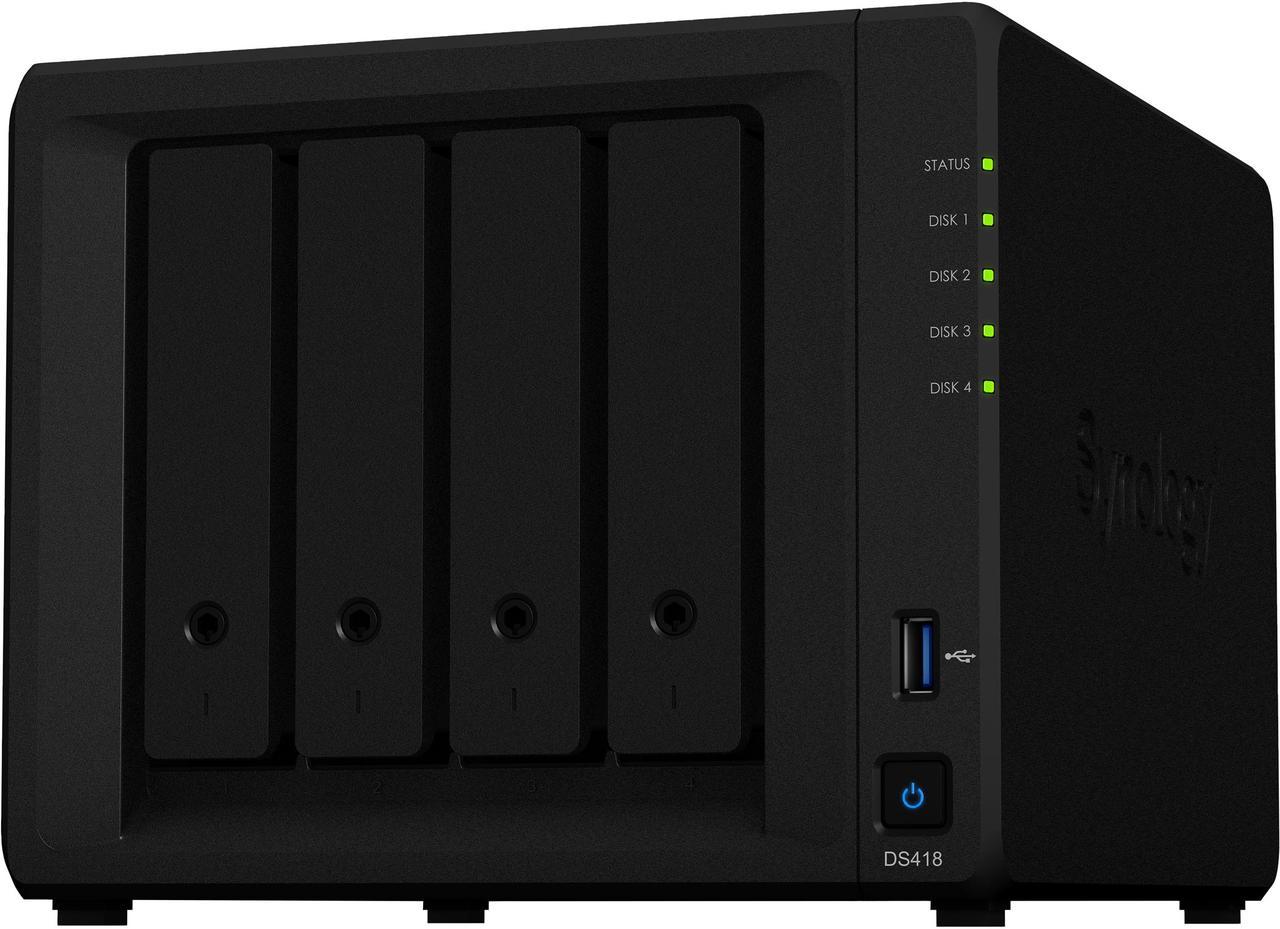 Synology 4 Bay NAS DiskStation DS418 (Diskless)