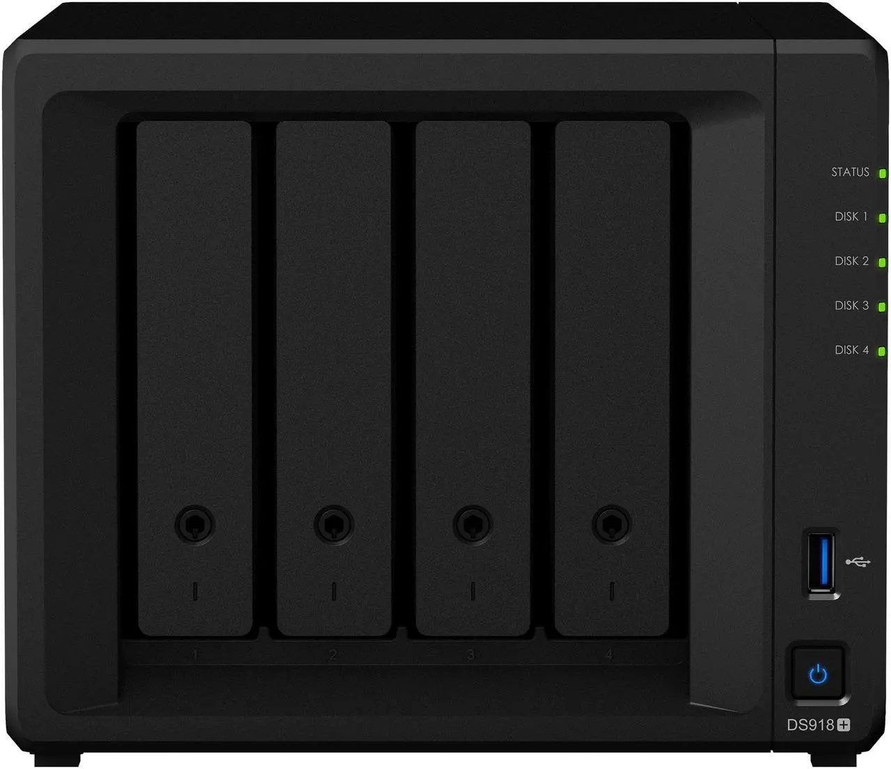 Alt view image 3 of 10 - Synology 4 bay NAS DiskStation DS918+ (Diskless)