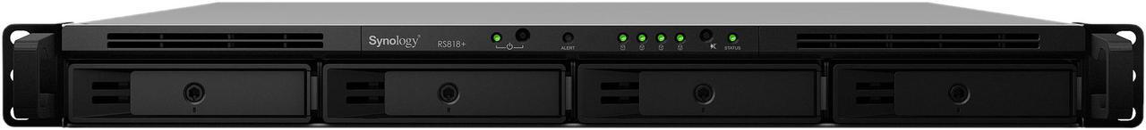 Alt view image 4 of 7 - Synology RS818+ 4bay NAS RackStation (Diskless)