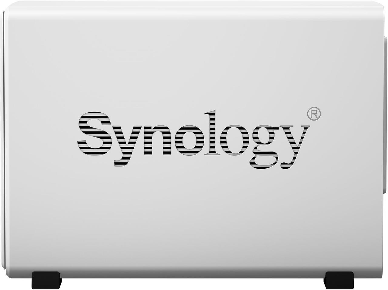 Alt view image 7 of 10 - Synology 2 Bay Desktop NAS DiskStation DS220j (Diskless)