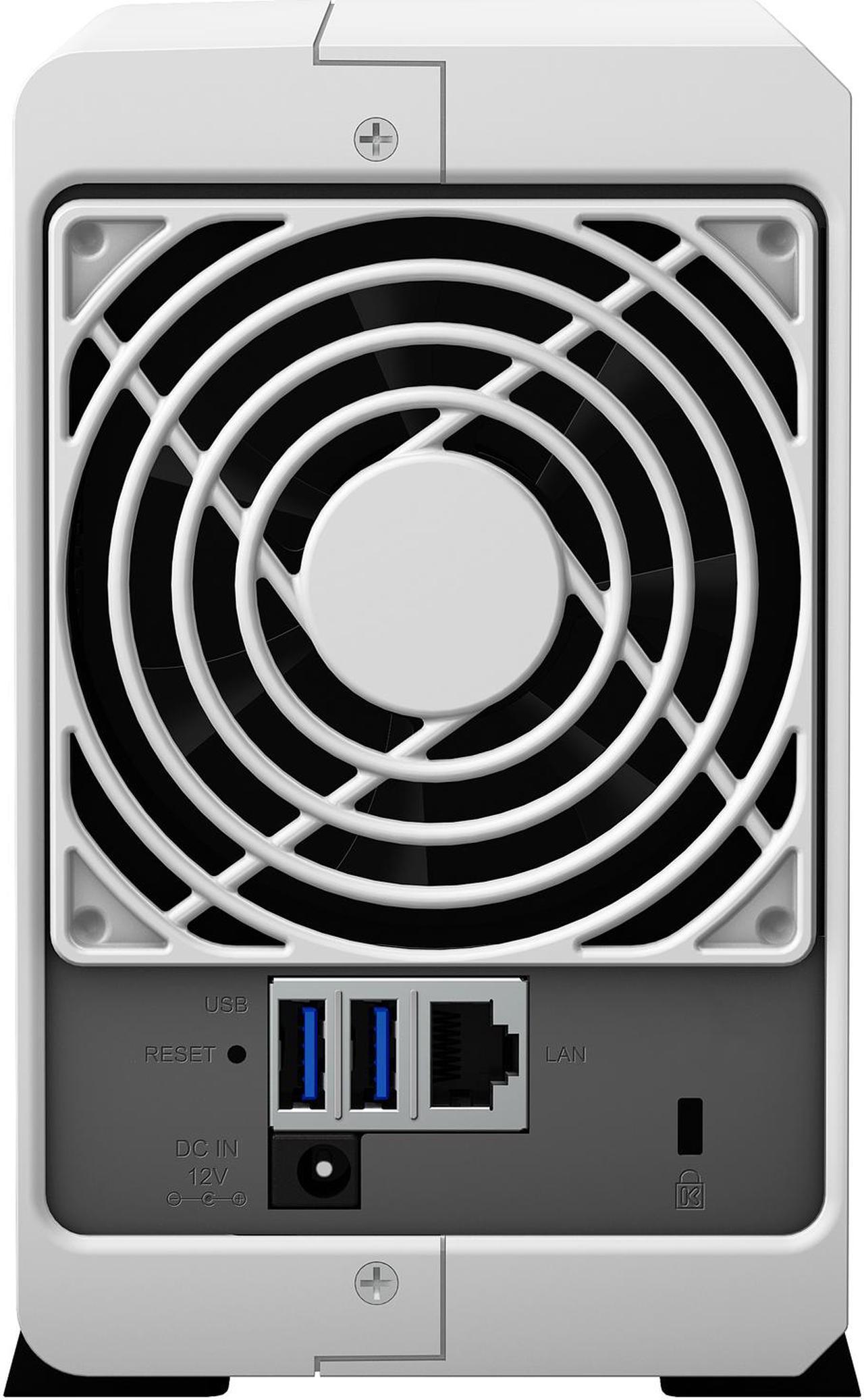 Alt view image 8 of 10 - Synology 2 Bay Desktop NAS DiskStation DS220j (Diskless)