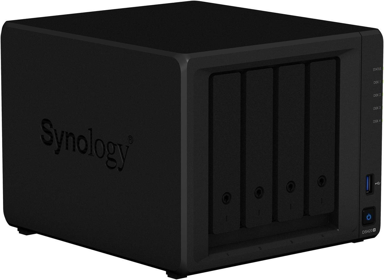Alt view image 6 of 10 - Synology 4 Bay NAS DiskStation DS420+ (Diskless)