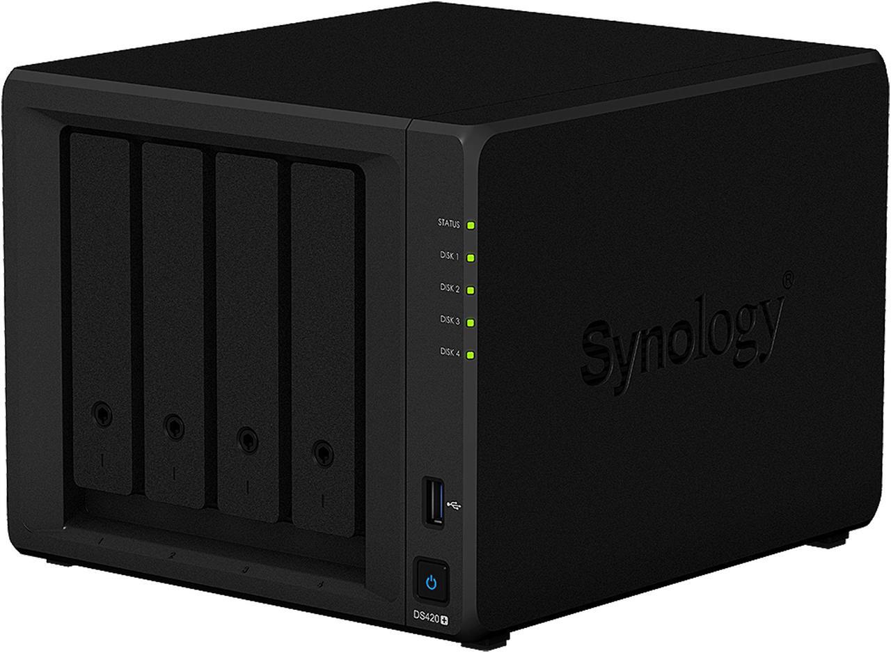 Alt view image 4 of 10 - Synology 4 Bay NAS DiskStation DS420+ (Diskless)