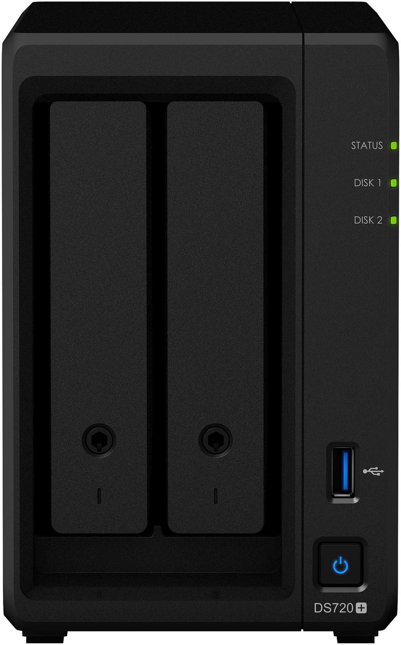Alt view image 2 of 10 - Synology 2 bay NAS DiskStation DS720+ (Diskless)