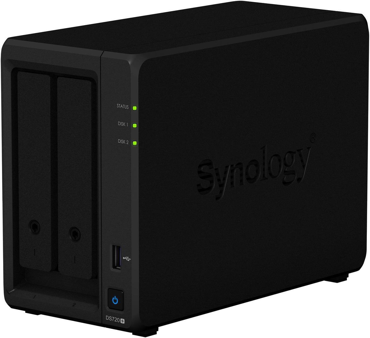 Alt view image 4 of 10 - Synology 2 bay NAS DiskStation DS720+ (Diskless)