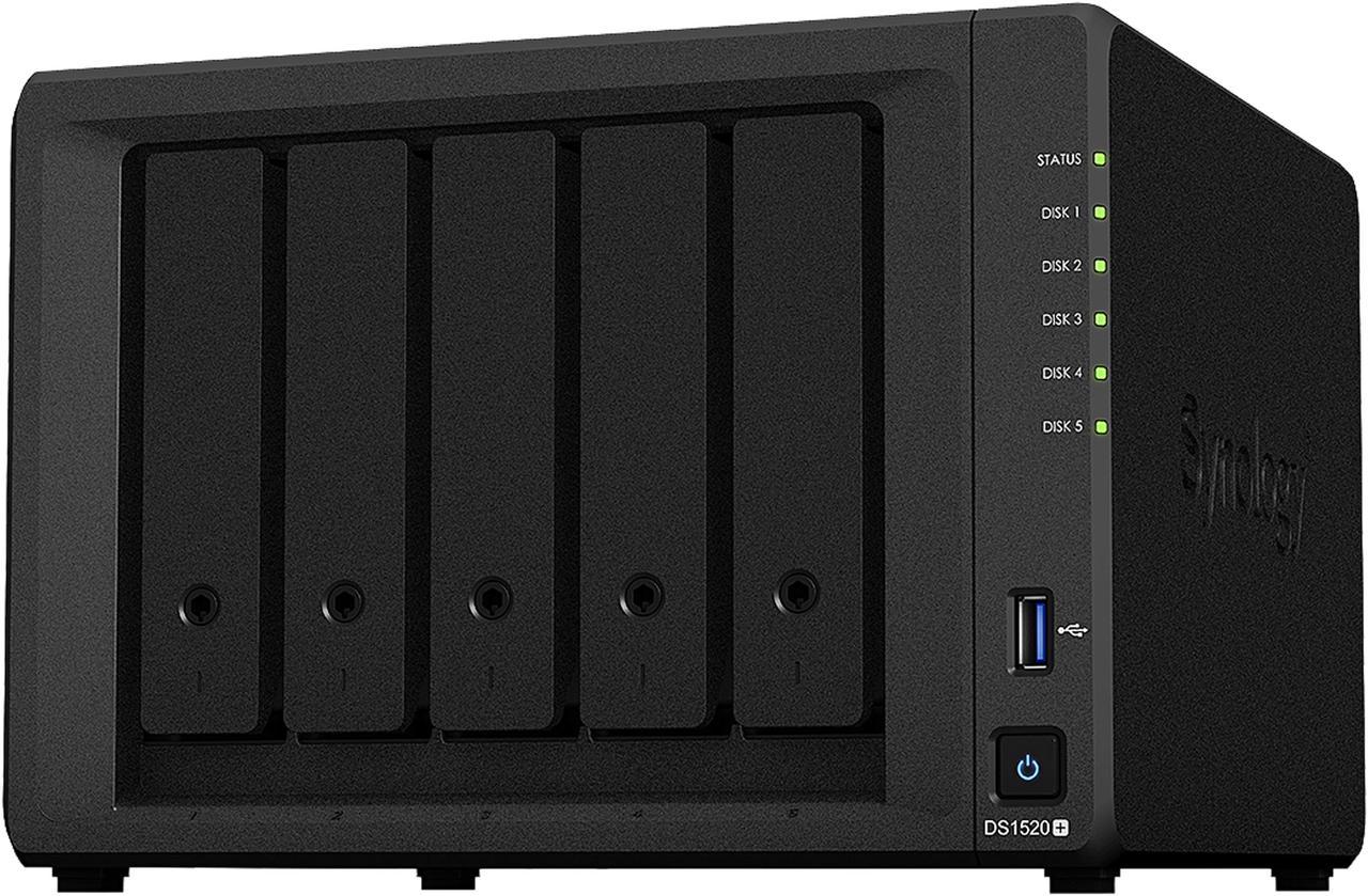 Synology 5-bay NAS DiskStation DS1520+ (Diskless)