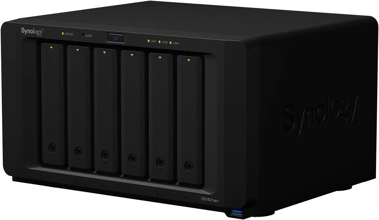 Alt view image 4 of 10 - Synology 6 bay NAS DiskStation DS1621xs+ (Diskless)