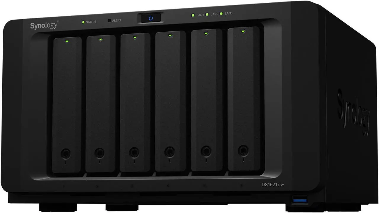 Alt view image 6 of 10 - Synology 6 bay NAS DiskStation DS1621xs+ (Diskless)