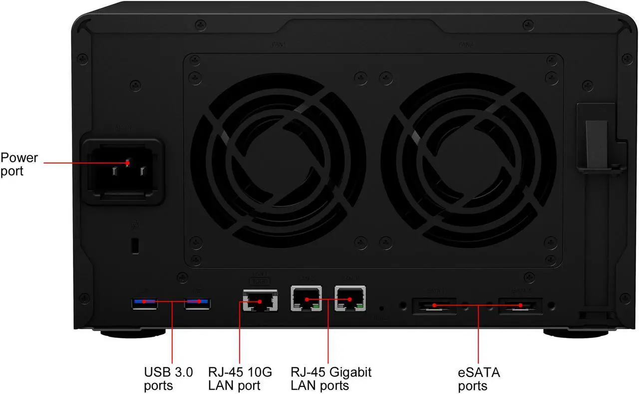 Alt view image 10 of 10 - Synology 6 bay NAS DiskStation DS1621xs+ (Diskless)