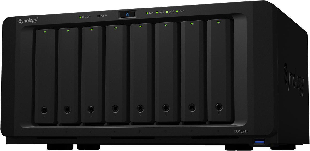 Synology 8 bay NAS DiskStation DS1821+ (Diskless)