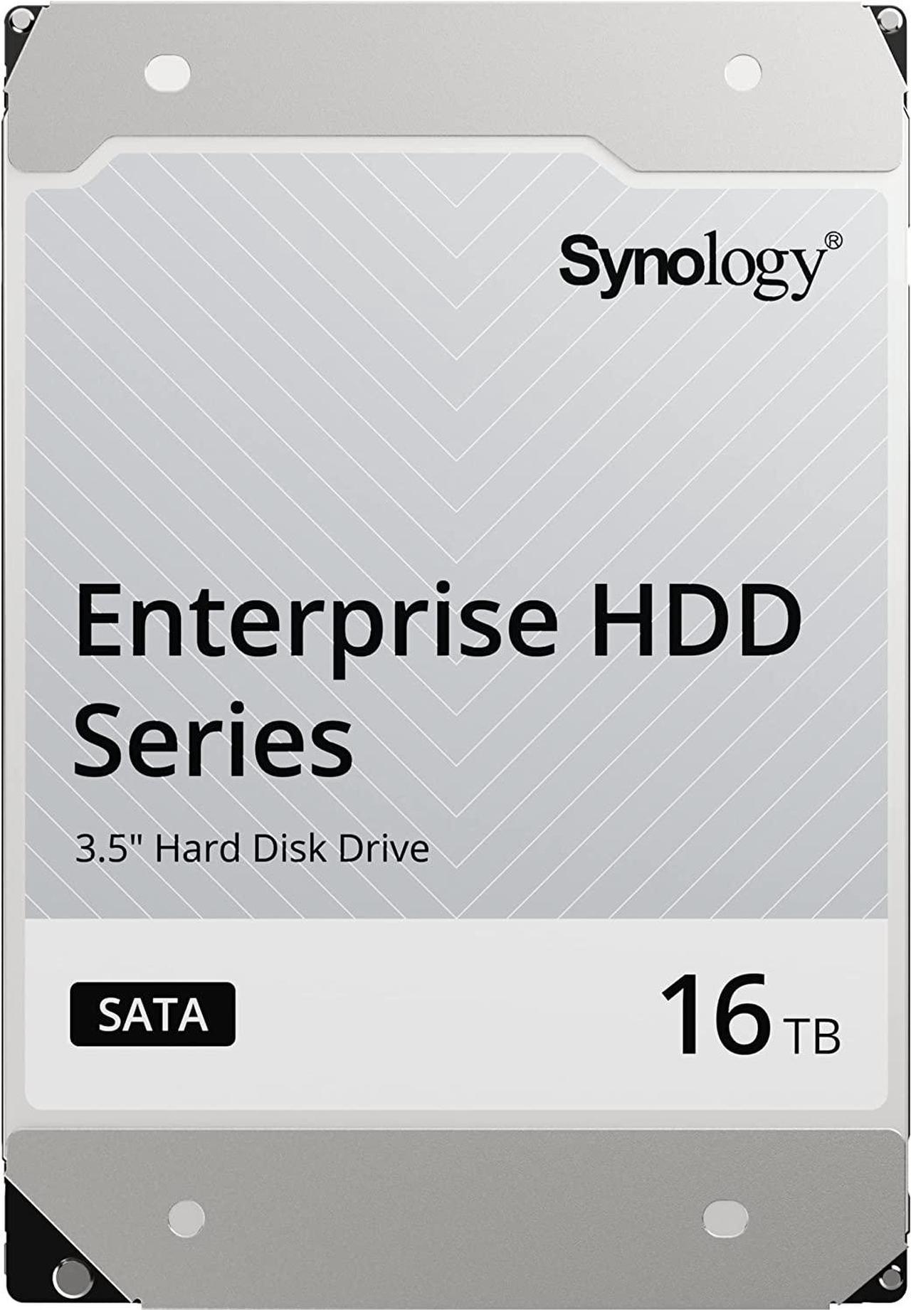 Synology HAT5300-16T Enterprise 16TB HDD SATA III 6Gb/s 512e 7200 RPM 512MB Cache 3.5" Internal Hard Drive