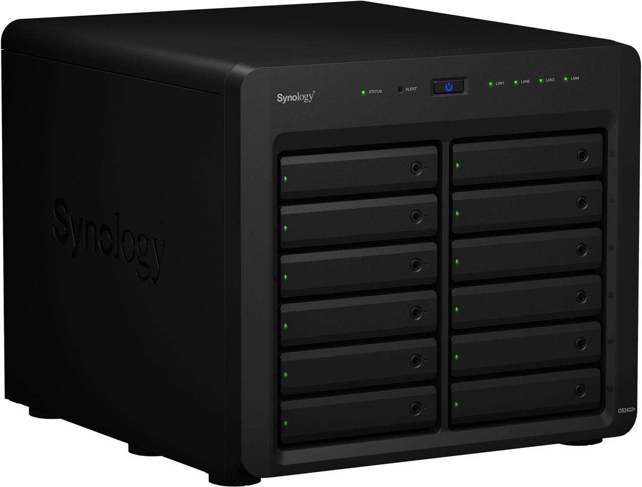 Synology 12 Bay DiskStation DS2422+ Desktop NAS (Diskless)