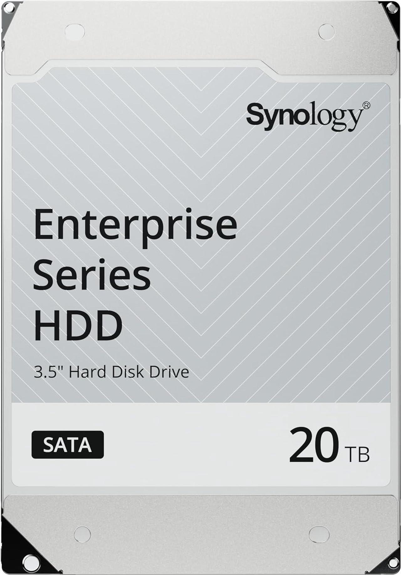 Synology HAT5310-20T 20TB 7200 RPM 512MB Cache SATA 6.0Gb/s 3.5" Enterprise 3.5" SATA HDD