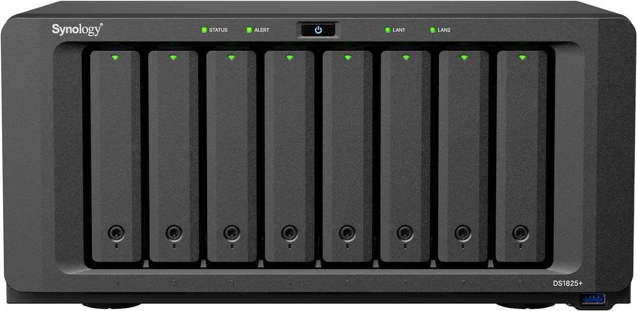 Open Box: Synology 8-bay DiskStation DS1825+ (Diskless) - Newegg.com - Open Box condition - Image 10