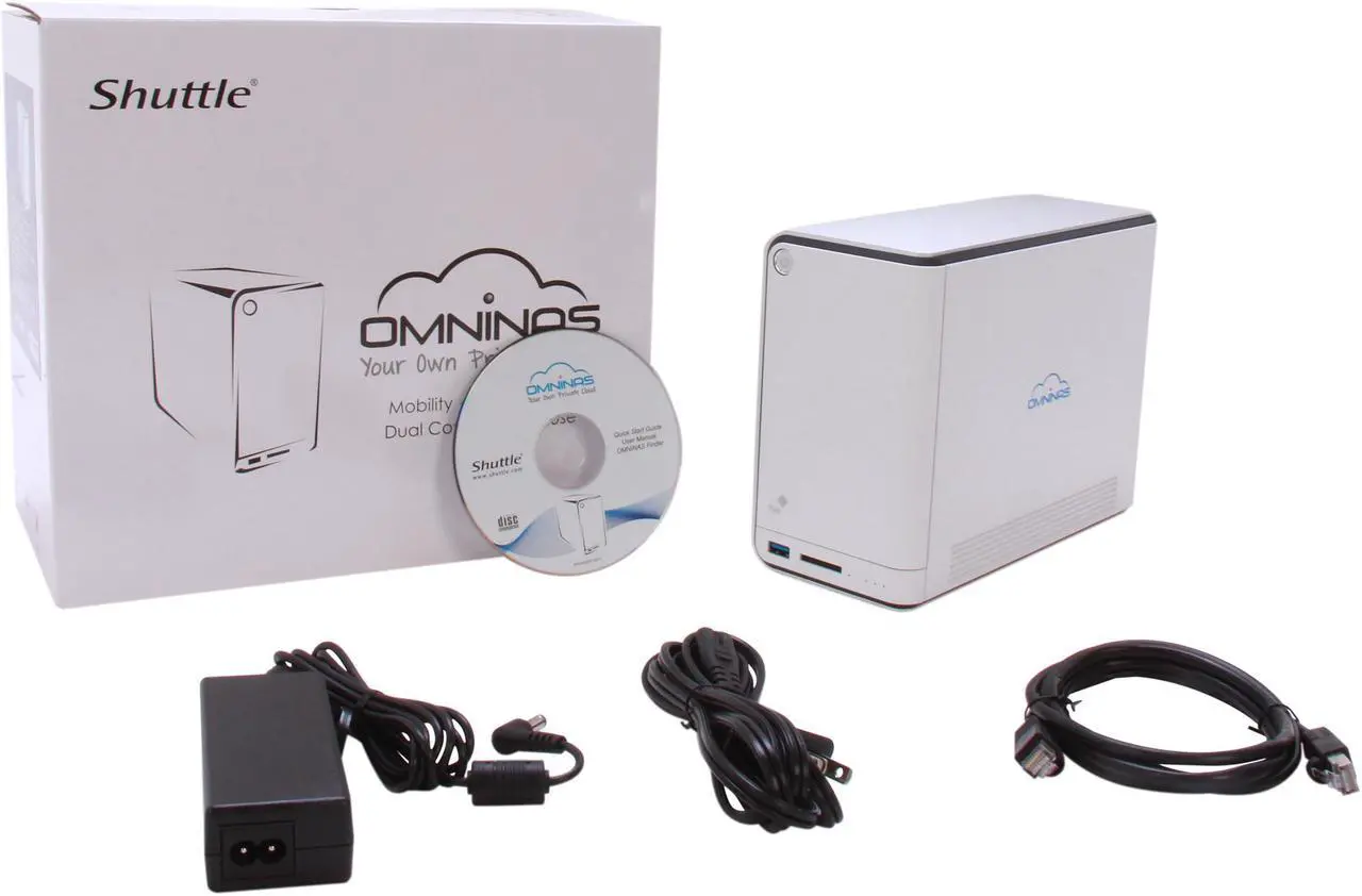 Alt view image 6 of 6 - Shuttle KD20 Network Storage