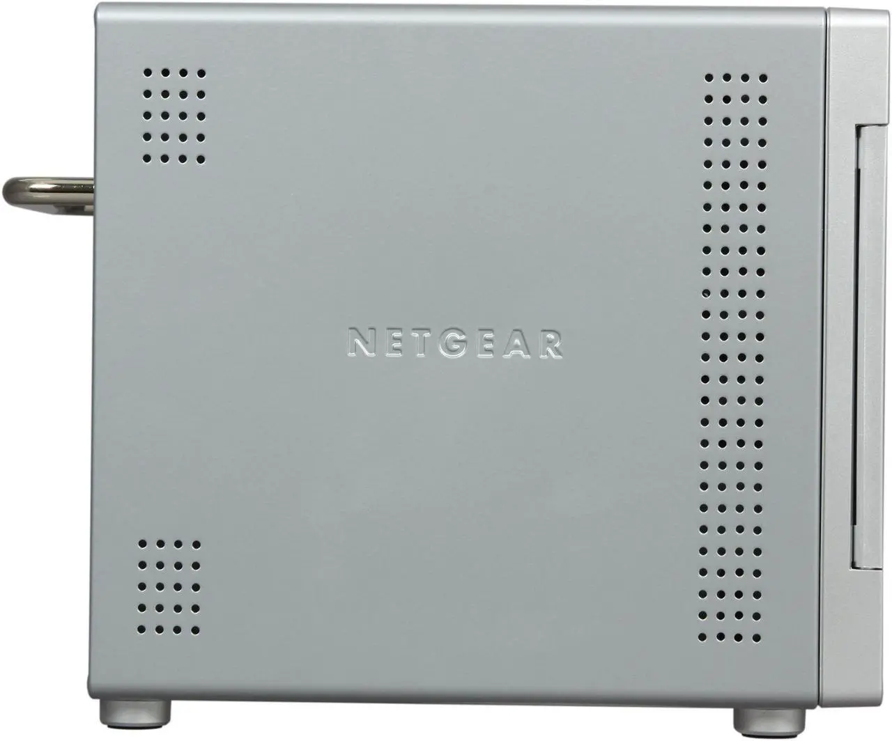 Alt view image 3 of 6 - Netgear ReadyNas NV+ 4-bay NAS Drive Enclosure w/ Gigabit & speeds up to 25MBps (Diskless)