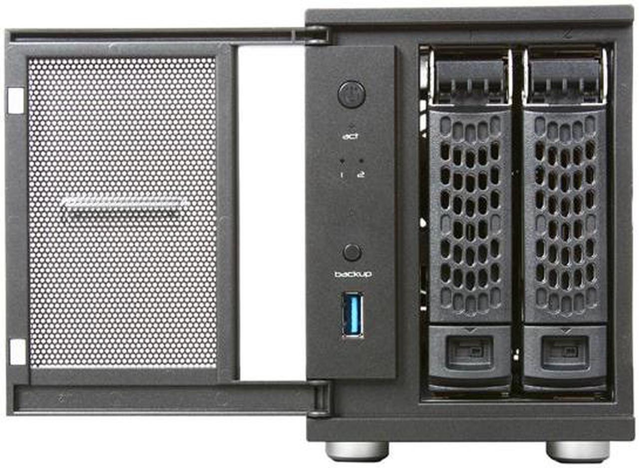 Alt view image 2 of 6 - NETGEAR RNDP200U-100NAS Diskless ReadyNAS Ultra 2 Plus Home Media Server with iSCSI