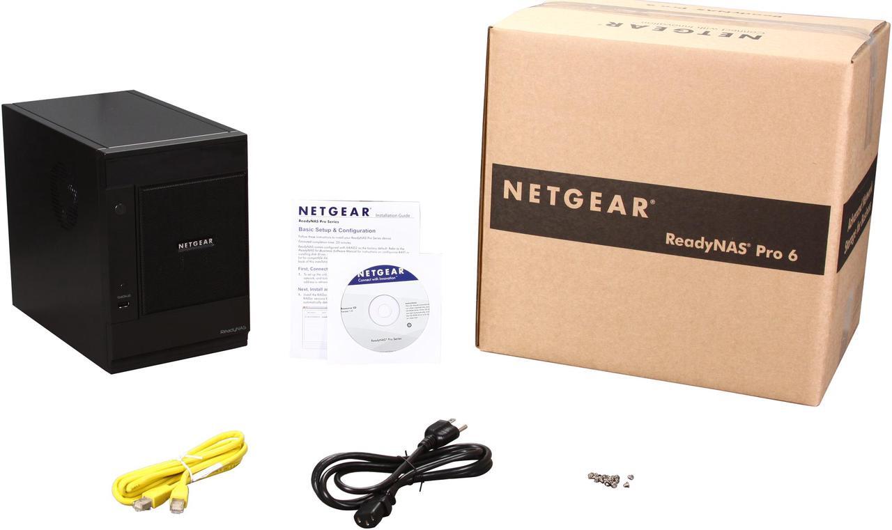 Alt view image 6 of 6 - NETGEAR RNDP6000-200NAS Diskless System ReadyNAS Pro 6 Diskless 6-bay unified network storage for Business