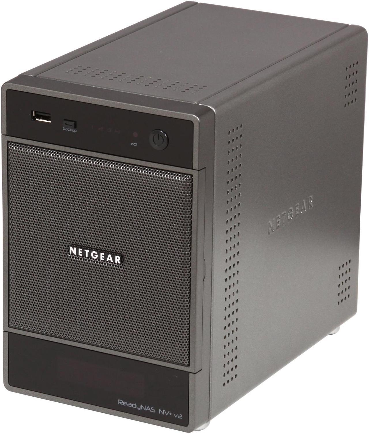 NETGEAR ReadyNAS NV+ v2 4-bay (diskless) w/ 3 yr warranty (RND4000-200NAS)