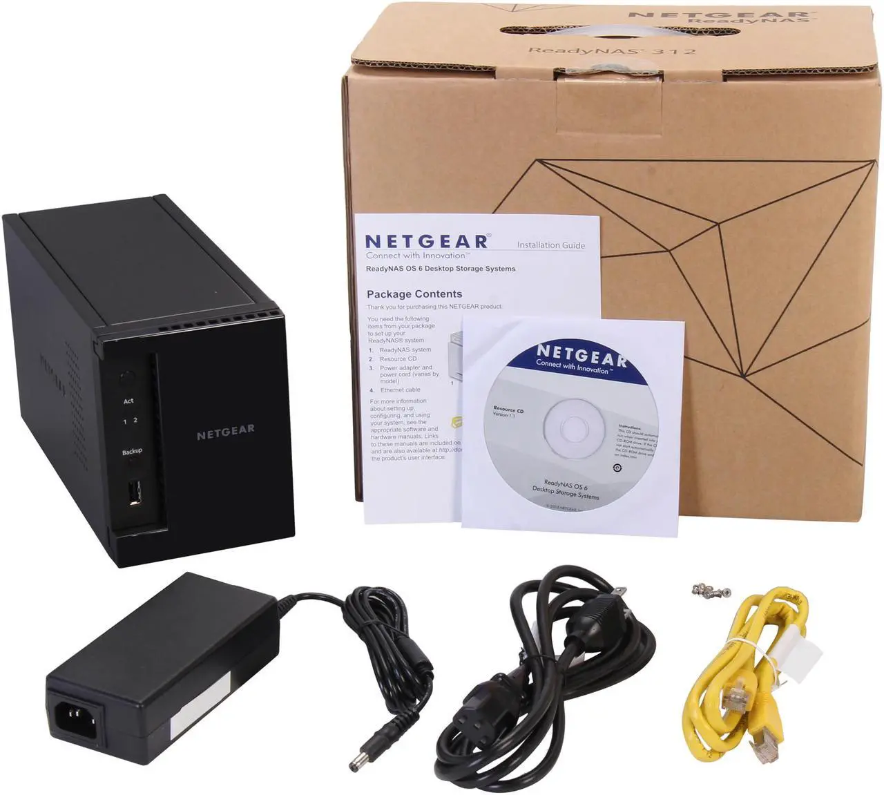 Alt view image 6 of 6 - NETGEAR ReadyNAS 312 (RN31211D-100NAS) 1TB Network Storage