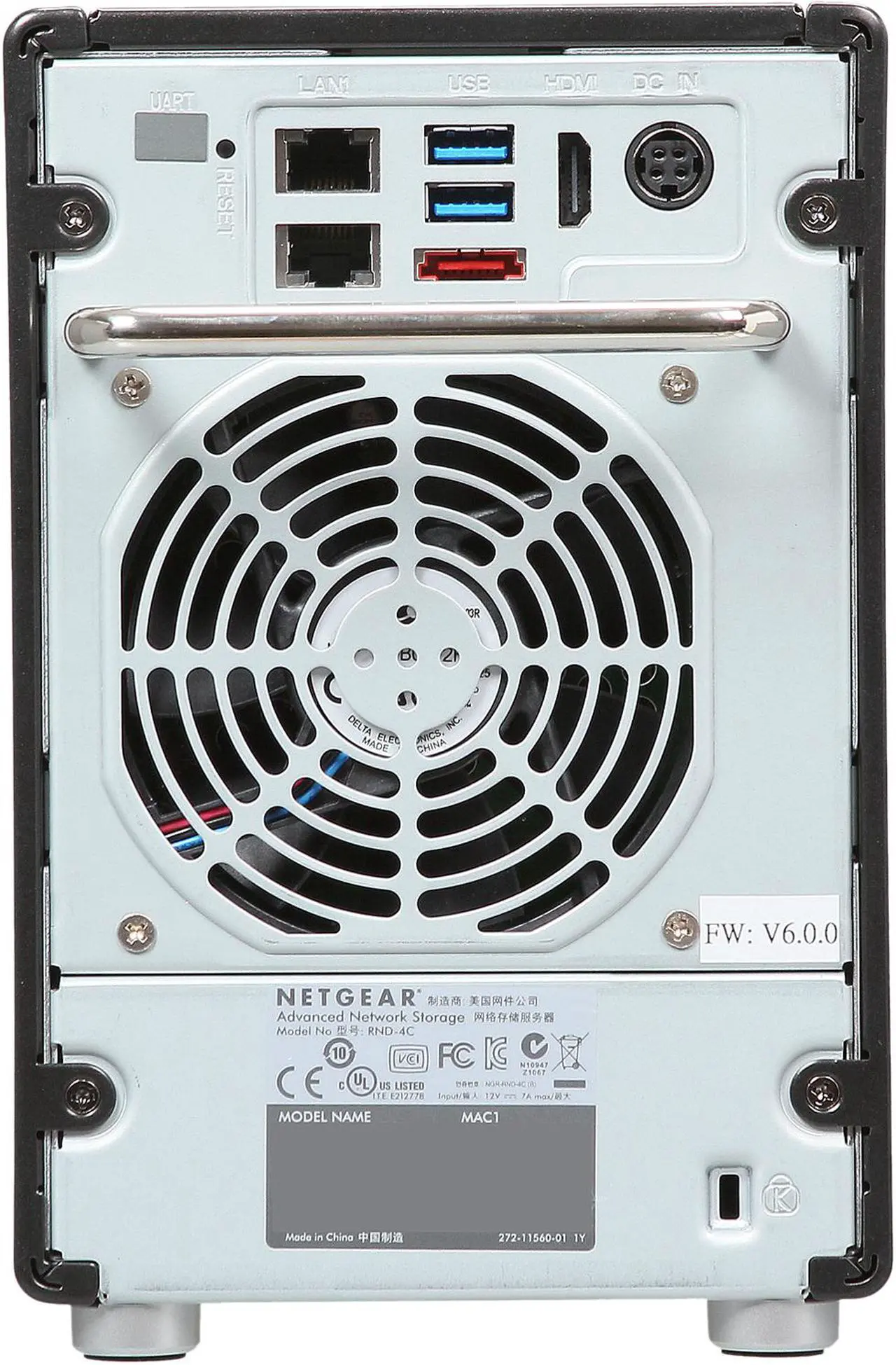 Alt view image 4 of 6 - NETGEAR ReadyNAS 314 4-Bay Network Attached Storage Diskless (RN31400)